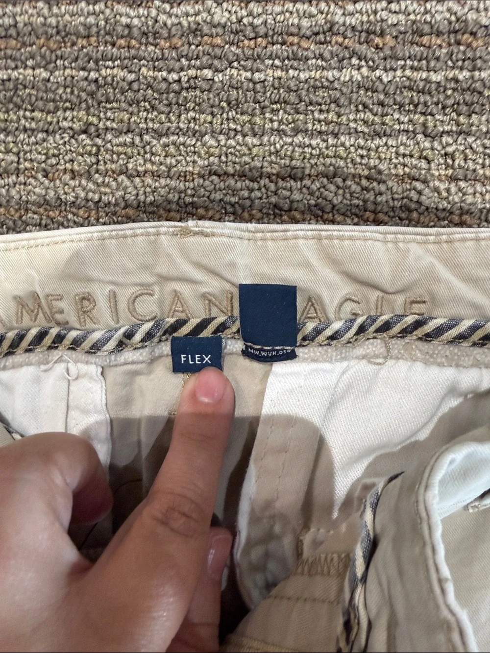 American Eagle Outfitters Light Beige Chino Pants